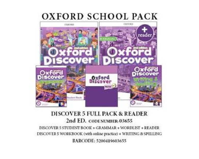 OXFORD DISCOVER 5 2ND FULL PACK   READER - 03655