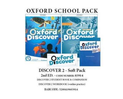 OXFORD DISCOVER 2 SOFT PACK (SB + WB   ONLINE PRACTICE + GRAMMAR + READER) - 03914