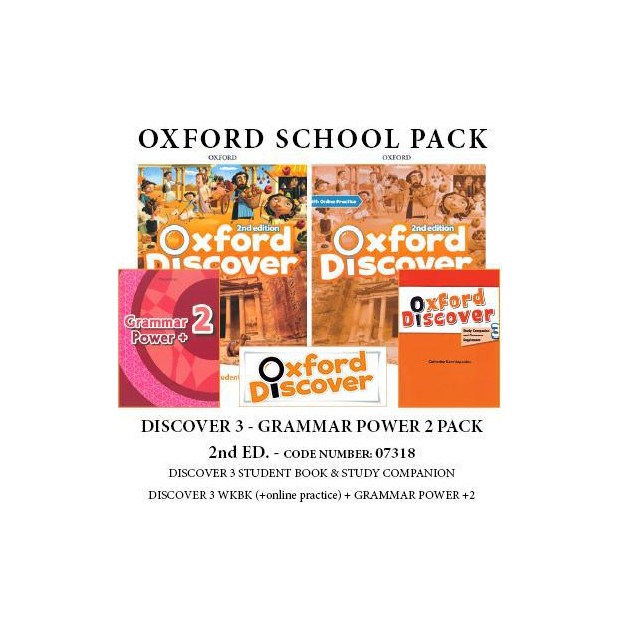 DISCOVER 3 (II ED) GRAMMAR POWER 2 PACK -07318