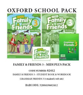 FAMILY AND FRIENDS 3 SKILL PACK (SB+ WB+ GRAMMAR FRIENDS 3) - 02412 2ND ED