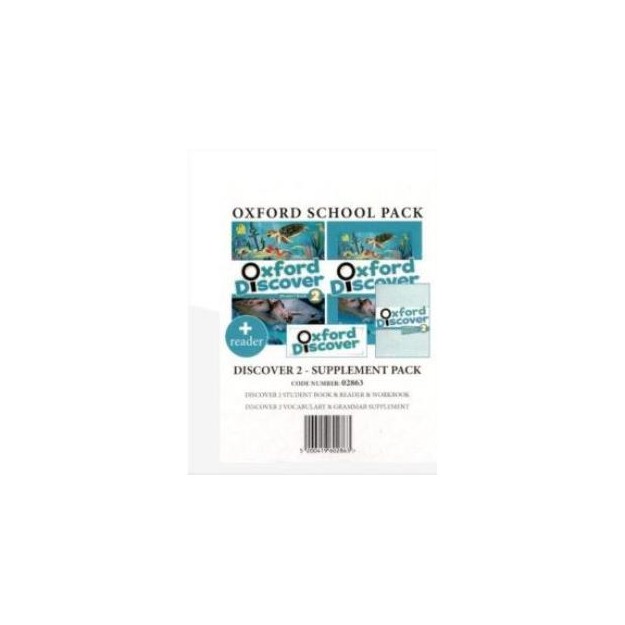 OXFORD DISCOVER 2 SUPPLEMENT PACK (SB + WB + READER + VOCABULARY   GRAMMAR SUPPLEMENT) - 02863