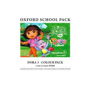 LEARN ENGLISH WITH DORA 3 COLOUR PACK - 05468