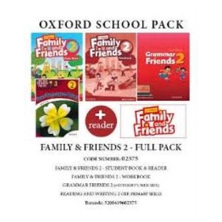 FAMILY AND FRIENDS 2 FULL PACK (SB + WB + GRAMMAR FRIENDS 2 + OXFORD PRIMARY SKILLS READING   WRITING 2 + READER) - 02375 2ND ED