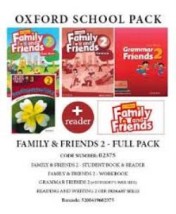FAMILY AND FRIENDS 2 FULL PACK (SB + WB + GRAMMAR FRIENDS 2 + OXFORD PRIMARY SKILLS READING WRITING 2 + READER) - 02375 2ND ED