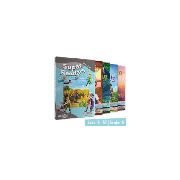 SUPER READERS LEVEL 3 (SENIOR A) - ΠΑΚΕΤΟ 4 ΠΑΡΑΜΥΘΙΑ + MR3 + GLOSSARY (+ CD)