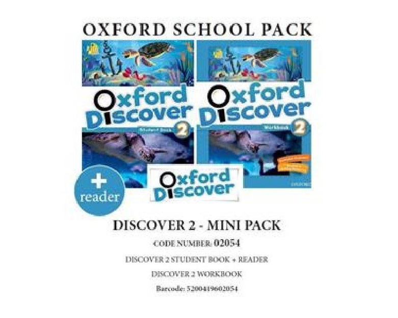 OXFORD DISCOVER 2 PACK MINI (INCL. SB + WB + READER) - 02054