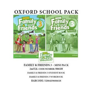FAMILY AND FRIENDS 3 MINI PACK - 06618 2ND ED