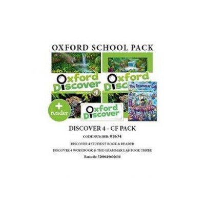 OXFORD DISCOVER 4 PACK CF (INCL. SB + WB + GRAMMAR LAB 3) - 02634