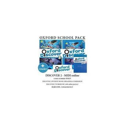 OXFORD DISCOVER 2 PACK MIDI (SB + WB (+ ONLINE) + COMPANION + READER) - 03815