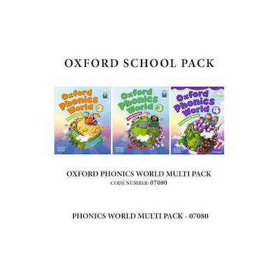 OXFORD PHONICS WORLD MULTI PACK -07080