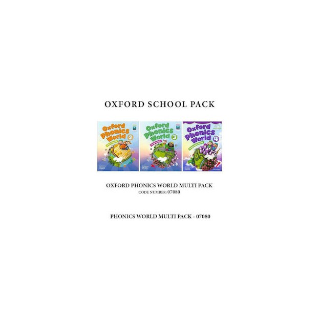OXFORD PHONICS WORLD MULTI PACK -07080