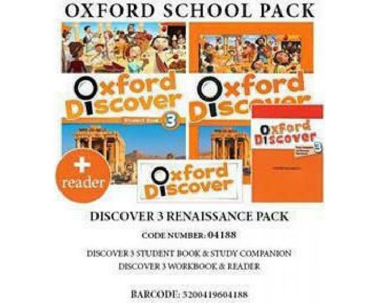 OXFORD DISCOVER 3 RENAISSANCE (SB+ WB+ COMPANION + READER) - 04188