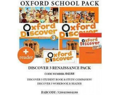 OXFORD DISCOVER 3 RENAISSANCE (SB+ WB+ COMPANION + READER) - 04188