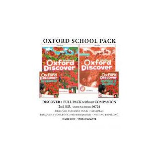 OXFORD DISCOVER 1 FULL PACK (WITHOUT COMPANION) - 06724 2ND ED