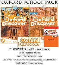 OXFORD DISCOVER 3 SOFT PACK (SB + WB ONLINE PRACTICE + COMPANION) - 04140 2ND ED