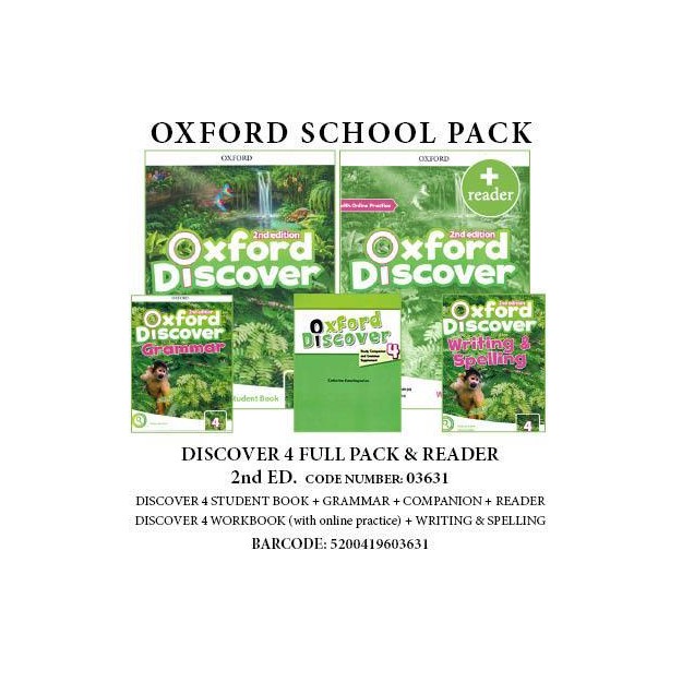 OXFORD DISCOVER 4 FULL PACK   READER - 03631 2ND ED