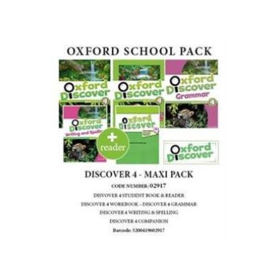 OXFORD DISCOVER 4 PACK MAXI - 02917
