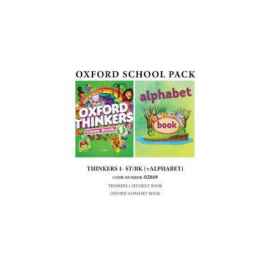 OXFORD THINKERS 1 CLASS BOOK + ALPHABET BOOK