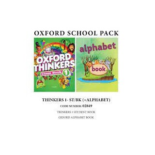 OXFORD THINKERS 1 CLASS BOOK + ALPHABET BOOK