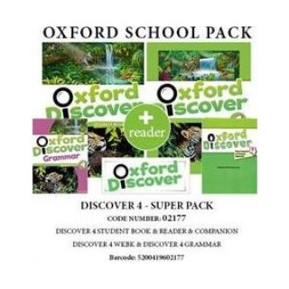 OXFORD DISCOVER 4 SUPER PACK (SB + WB + GRAMMAR + COMPANION + READER) - 02177