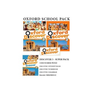 OXFORD DISCOVER 3 SUPER PACK (SB+ WB+ GRAMMAR+ COMPANION+ READER) - 02122
