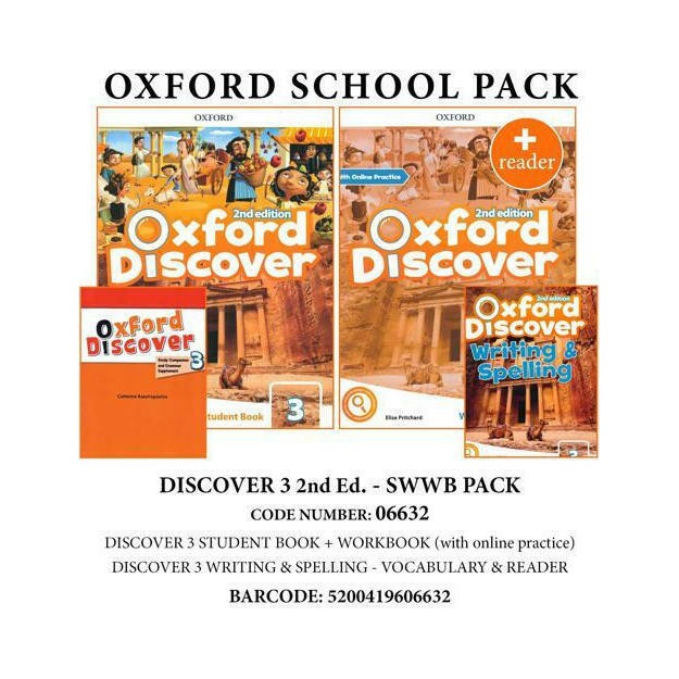 DISCOVER 3 (2ND ED) SWWB PACK - 06632