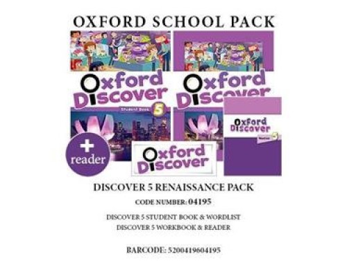 OXFORD DISCOVER 5 RENAISSANCE (SB+ WB+ GLOSSARY+ READER) - 04195