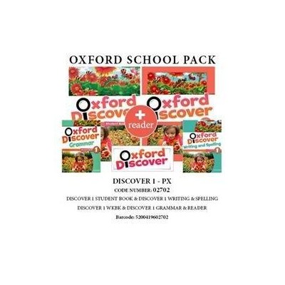 OXFORD DISCOVER 1 PACK PX (SB+ WB+ GRAMMAR+ WRITING   SPELLING READER) - 02702