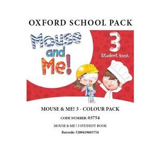 MOUSE AND ME 3 COLOUR PACK - 03754