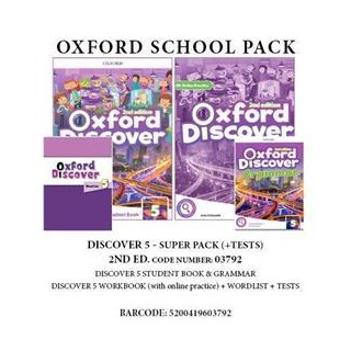 OXFORD DISCOVER 5 SUPER PACK + TESTS - 03792 2ND ED