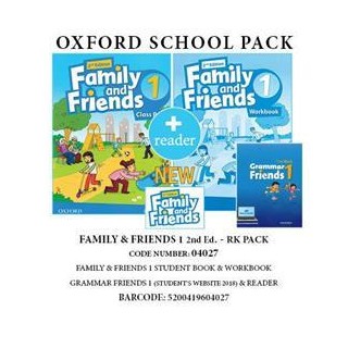 FAMILY AND FRIENDS 1 RK PACK 2020 - 04027 2ND ED