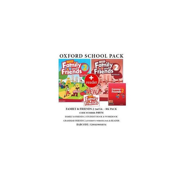 FAMILY AND FRIENDS 2 RK PACK 2020 - 04034 2ND ED