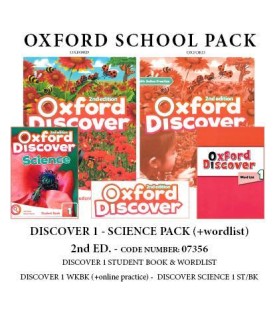 DISCOVER 1 (+ WORDLIST) 2ND ED SCIENCE PACK