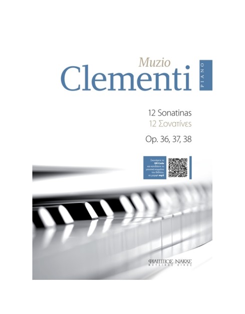 MUZIO CLEMENTI 12 SONATINAS (12 ΣΟΝΑΤΙΝΕΣ) OP. 36, 37, 38 (MP3)