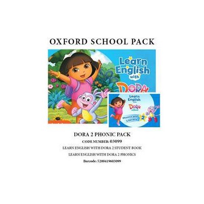 LEARN ENGLISH WITH DORA 2 PHONICS PACK - 03099