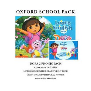 LEARN ENGLISH WITH DORA 2 PHONICS PACK - 03099
