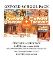 OXFORD DISCOVER 3 SUPER PACK (SB + WB ONLINE PRACTICE + GRAMMAR + READER) - 03884 2ND ED