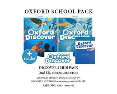 OXFORD DISCOVER 2 PACK MIDI (SB + WB + COMPANION + READER) - 04553 2ND ED