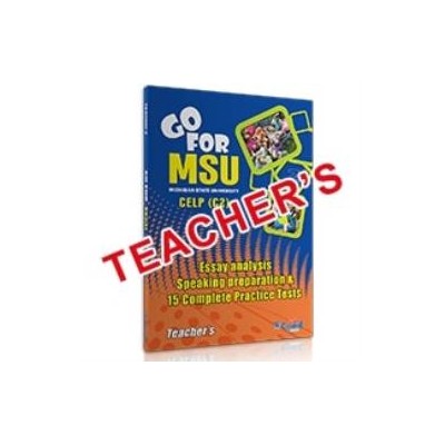 GO FOR MSU CELP (C2) 15 COMPLETE PRACTICE TESTS TCHRS