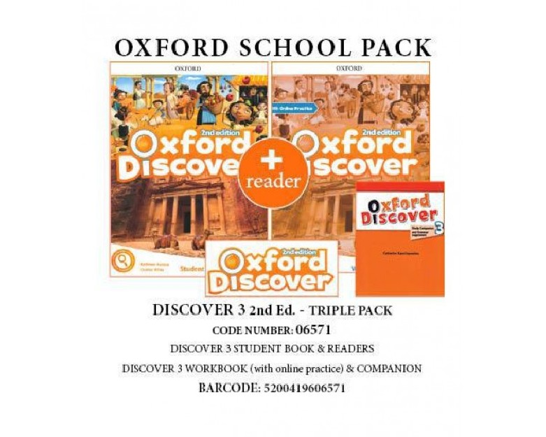 OXFORD DISCOVER 3 2ND ED TRIPLE PACK - 06571