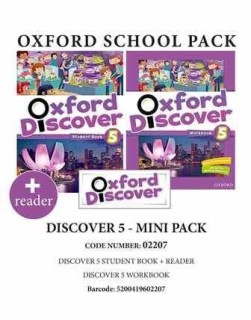OXFORD DISCOVER 5 POWER PACK (SB+ WB+ GRAMMAR+ READER)- 02559