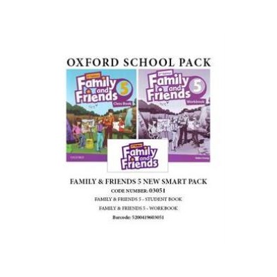 FAMILY AND FRIENDS 5 NEW SMART PACK (SB 2ND ED + WB 2ND ED) - 03051