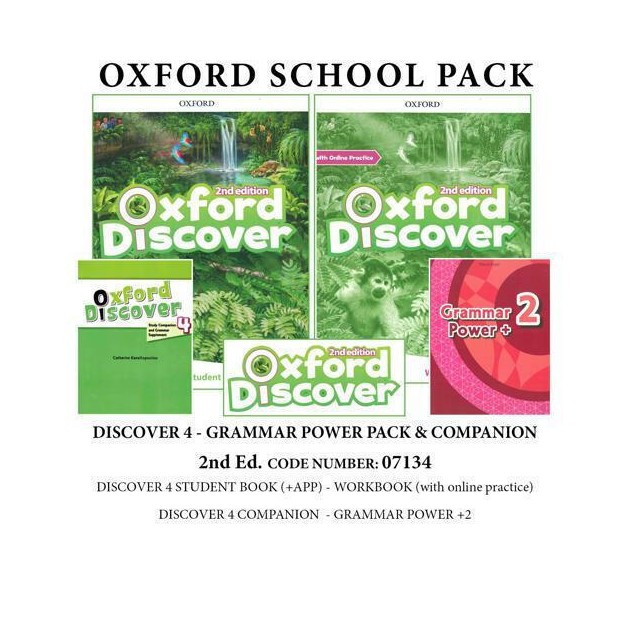 DISCOVER 4 2ND ED GRAMMAR POWER PACK (+ COMPANION) - 07134