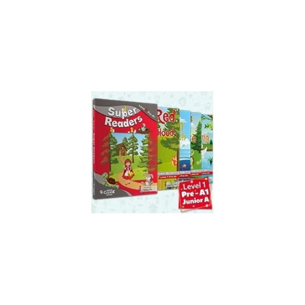 SUPER READERS LEVEL 1 (JUNIOR A) - ΠΑΚΕΤΟ 4 ΠΑΡΑΜΥΘΙΑ + MR3 + GLOSSARY (+ CD)