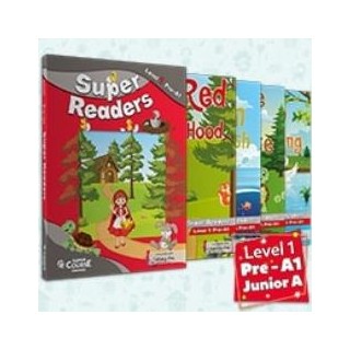 SUPER READERS LEVEL 1 (JUNIOR A) - ΠΑΚΕΤΟ 4 ΠΑΡΑΜΥΘΙΑ + MR3 + GLOSSARY (+ CD)