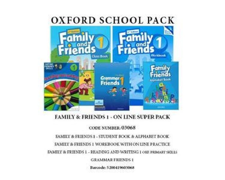 FAMILY AND FRIENDS 1 ONLINE SUPER PACK - 03068 2ND ED