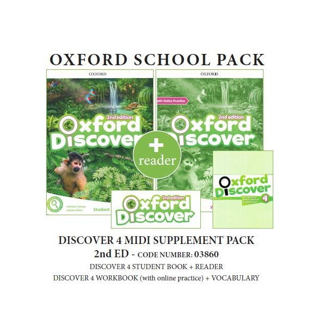 OXFORD DISCOVER 4 (2ND) MIDI SUPPLEMENT (SB+ WB (WITH ONLINE)+ VOCABULARY   GRAMMAR SUPPLEMENT + PAC