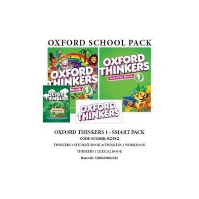 OXFORD THINKERS 1 SMART PACK (SB + WB + LEXICAL) - 02382