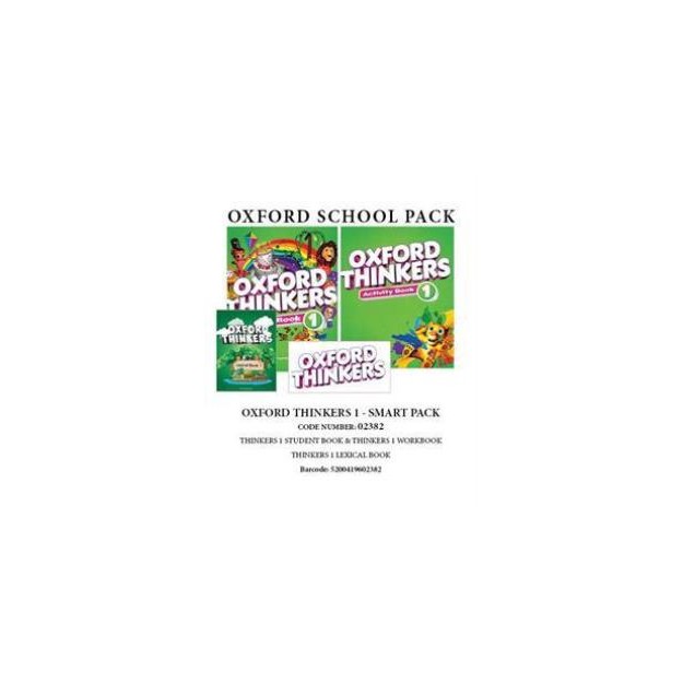 OXFORD THINKERS 1 SMART PACK (SB + WB + LEXICAL) - 02382